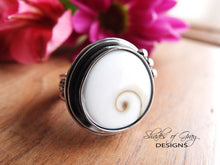 Load image into Gallery viewer, Shiva Shell Ring or Pendant (Choose Your Size)