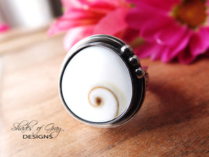 Shiva Shell Ring or Pendant (Choose Your Size)
