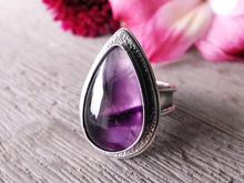 Load image into Gallery viewer, Atomic Amethyst (Phantom Amethyst) Ring or Pendant (Choose Your Size)