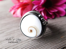 Load image into Gallery viewer, Shiva Shell Ring or Pendant (Choose Your Size)