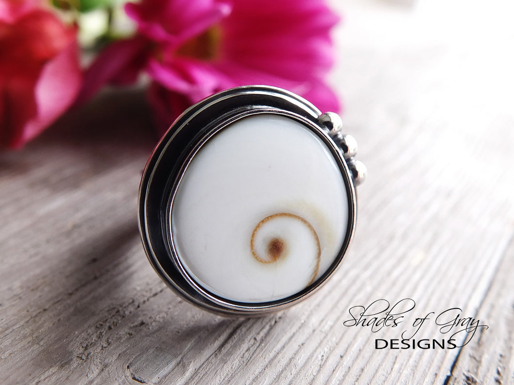 Shiva Shell Ring or Pendant (Choose Your Size)