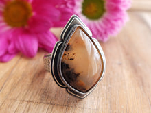 Load image into Gallery viewer, Wanong Dendritic Opal Ring or Pendant (Choose Your Size)