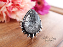 Load image into Gallery viewer, RESERVED: Tourmalated Quartz Ring or Pendant (Choose Your Size)
