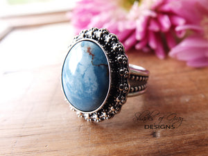 Golden Hill Turquoise Ring or Pendant (Choose Your Size)