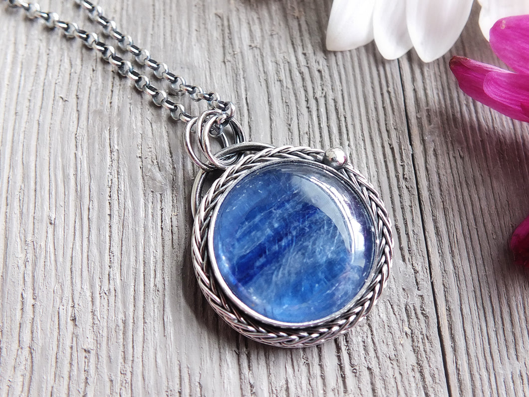 Blue Kyanite Pendant