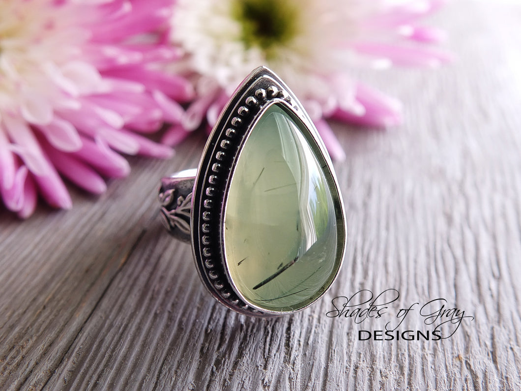 Prehnite Ring or Pendant (Choose Your Size)