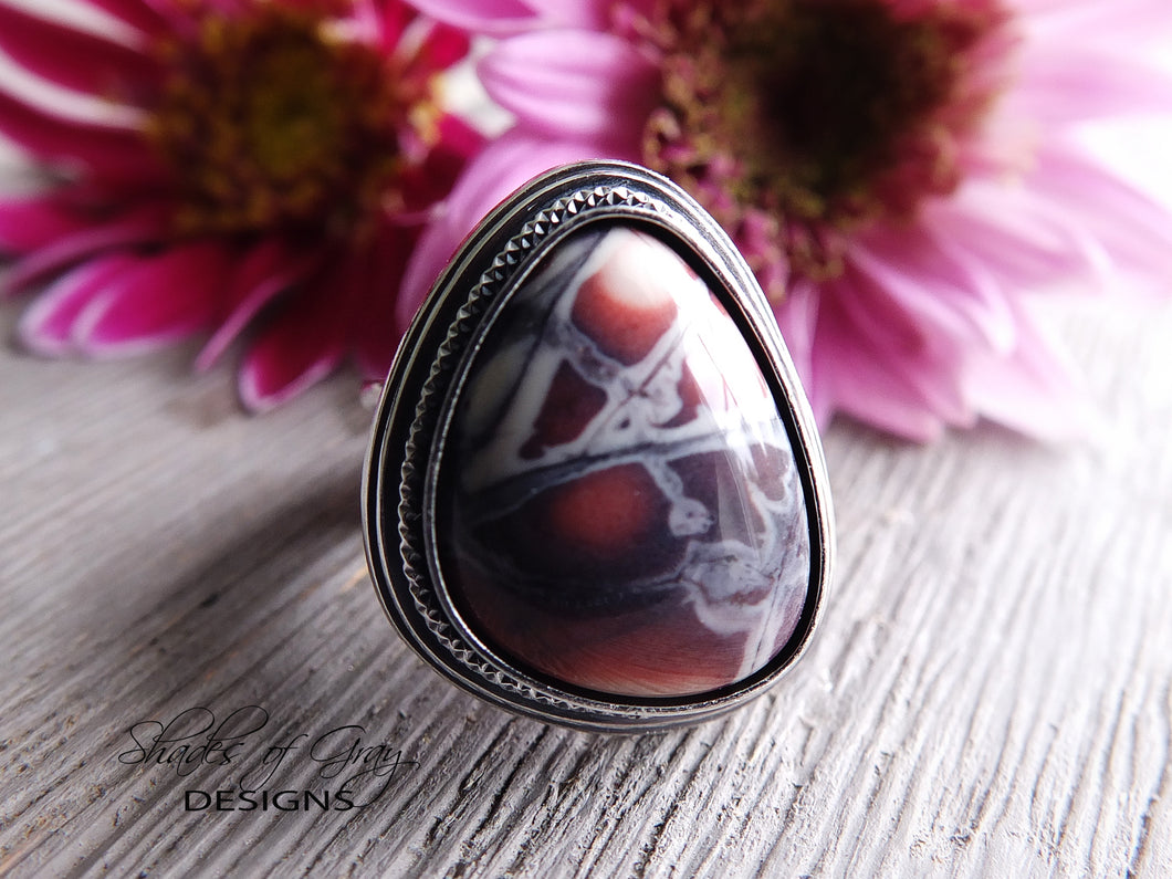 Exotica Jasper (aka Sci-Fi Jasper) Ring or Pendant (Choose Your Size)
