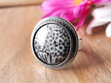Load image into Gallery viewer, Fossilized Stingray Coral Ring or Pendant (Choose Your Size)