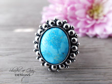 Load image into Gallery viewer, Kingman Turquoise Ring or Pendant (Choose Your Size)
