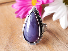 Load image into Gallery viewer, Purple Chalcedony Ring or Pendant (Choose Your Size)