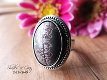 Load image into Gallery viewer, RESERVED: Sonoran Dendritic Rhyolite Ring or Pendant (Choose Your Size)