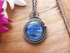 Blue Kyanite Pendant