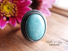 Load image into Gallery viewer, Amazonite Ring or Pendant (Choose Your Size)