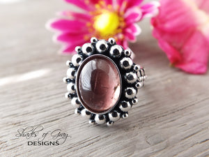 Pink Tourmaline Ring or Pendant (Choose Your Size)