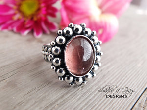 Pink Tourmaline Ring or Pendant (Choose Your Size)