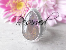 Load image into Gallery viewer, RESERVED: Super 7 Quartz (Cacoxenite in Amethyst) Ring or Pendant (Choose Your Size)