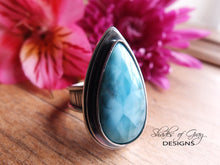 Load image into Gallery viewer, RESERVED: Larimar Ring or Pendant (Choose Your Size)