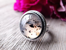Load image into Gallery viewer, Round Montana Agate Ring or Pendant (Choose Your Size)