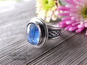 Blue Kyanite Ring or Pendant (Choose Your Size)