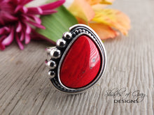 Load image into Gallery viewer, Red Rosarita Ring or Pendant (Choose Your Size)