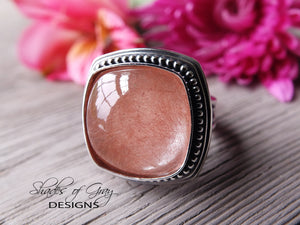 Copper Colored Rutilated Quartz Ring or Pendant (Choose Your Size)
