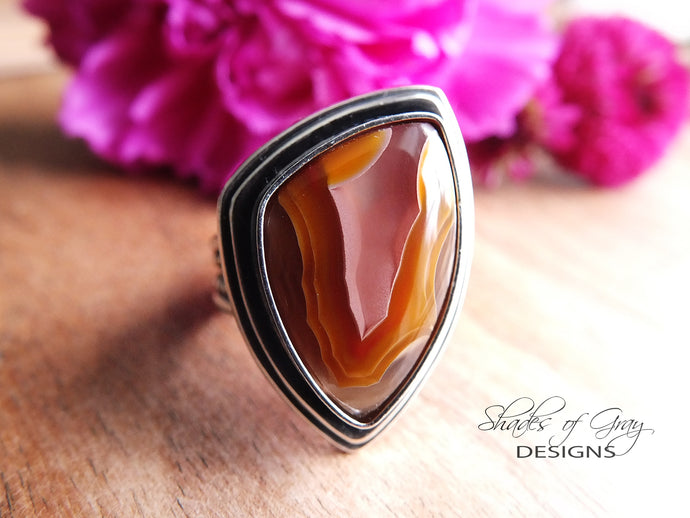 Agua Nueva Agate Ring or Pendant (Choose Your Size)