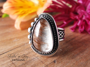 Rutile Quartz Ring or Pendant (Choose Your Size)