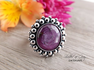 Rose Cut Star Sapphire Ring or Pendant (Choose Your Size)