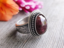 Load image into Gallery viewer, Rose Cut Tourmaline Ring or Pendant (Choose Your Size)