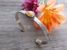 Load image into Gallery viewer, Ethiopian Opal Stacker Cuff Bracelet
