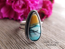 Load image into Gallery viewer, Indonesian Opalized Wood Ring or Pendant (Choose Your Size)