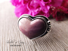 Load image into Gallery viewer, Hyacinth Jasper Heart Ring or Pendant (Choose Your Size)