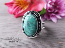Load image into Gallery viewer, Broken Arrow Variscite Ring or Pendant (Choose Your Size)
