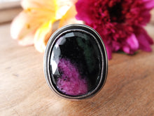 Load image into Gallery viewer, Rose Cut Ruby Zoisite Ring or Pendant (Choose Your Size)