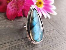 Load image into Gallery viewer, Blue Labradorite Ring or Pendant (Choose Your Size)