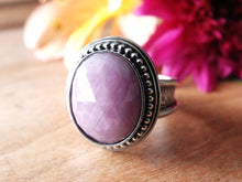 Load image into Gallery viewer, Light Pink Rose Cut Sapphire Ring or Pendant (Choose Your Size)