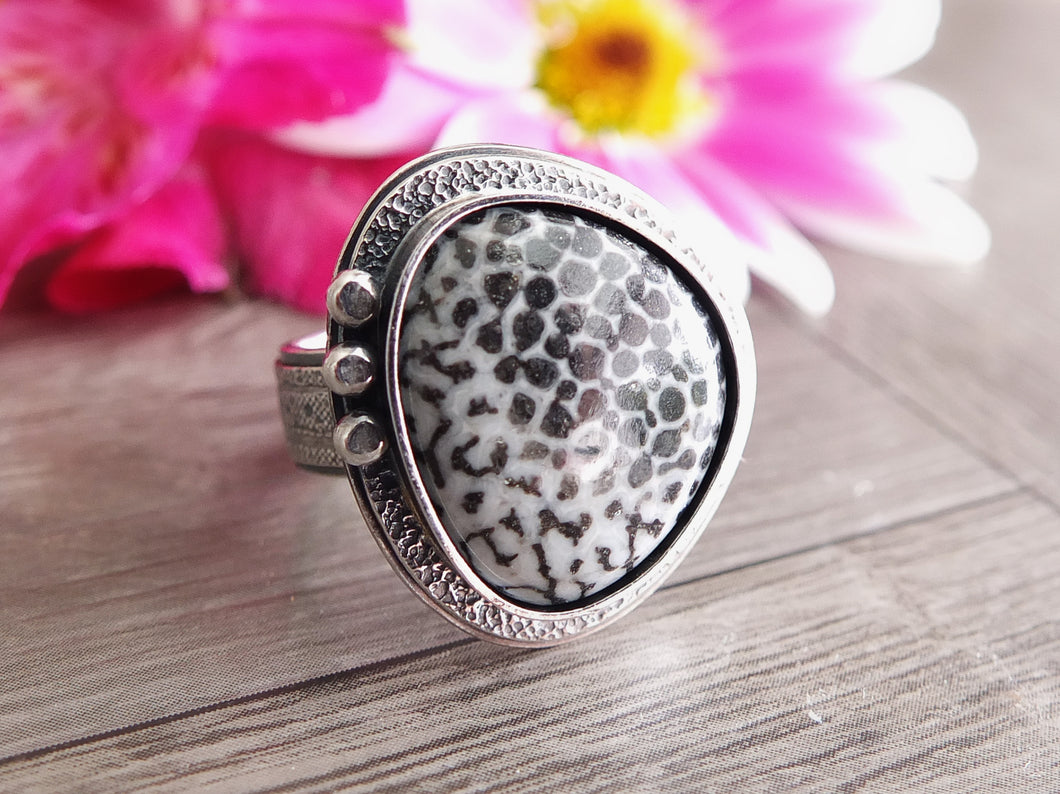 Stingray Coral Ring or Pendant (Choose Your Size)