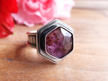 Load image into Gallery viewer, Hexagonal Rose Cut Super 7 Ring or Pendant (Choose Your Size)