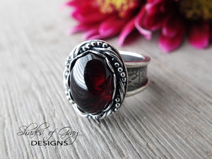 Garnet Ring or Pendant (Choose Your Size)