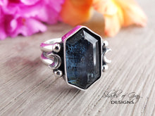 Load image into Gallery viewer, Teal Moss Kyanite Ring or Pendant (Choose Your Size)
