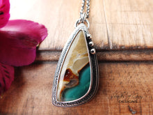 Load image into Gallery viewer, Opalized Wood Pendant