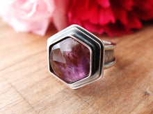 Load image into Gallery viewer, Hexagonal Rose Cut Super 7 Ring or Pendant (Choose Your Size)