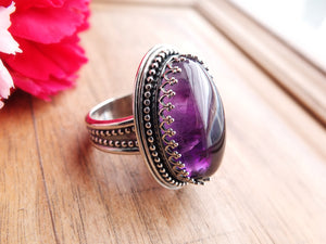 RESERVED: Atomic Amethyst Ring or Pendant (Choose Your Size)