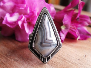 Sierra Madre Agate Ring or Pendant (Choose Your Size)
