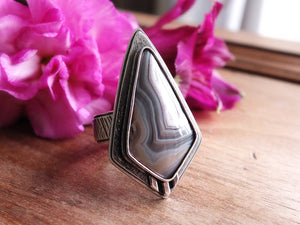 Sierra Madre Agate Ring or Pendant (Choose Your Size)