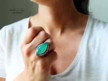 Load image into Gallery viewer, Chrysoprase Ring or Pendant (Choose Your Size)
