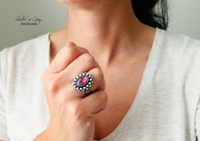 Load image into Gallery viewer, Pink Tourmaline Ring or Pendant (Choose Your Size)