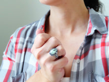 Load image into Gallery viewer, Butterfly Wing Variscite Ring or Pendant (Choose Your Size)