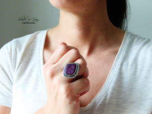 Purpurite Ring or Pendant (Choose Your Size)