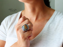 Load image into Gallery viewer, Rocky Butte Picture Jasper Ring or Pendant (Choose Your Size)